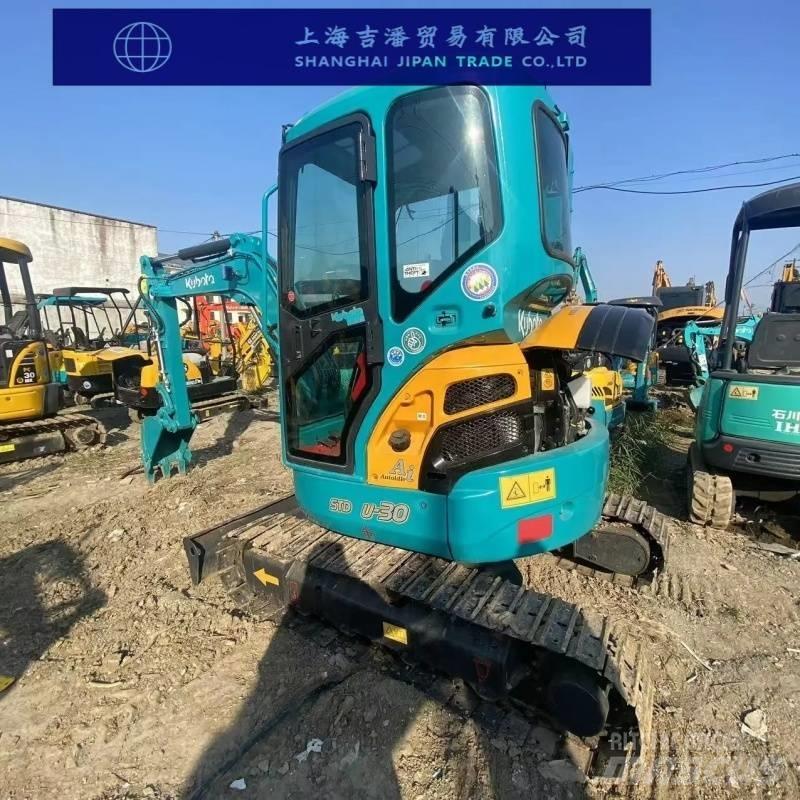 Kubota U 30 小型挖土機/掘鑿機<7t(小型挖掘機)