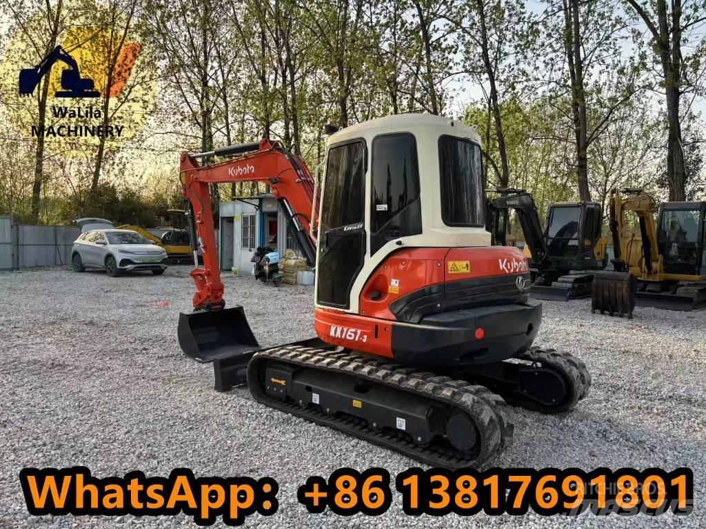 Kubota KX 161 小型挖土機/掘鑿機<7t(小型挖掘機)