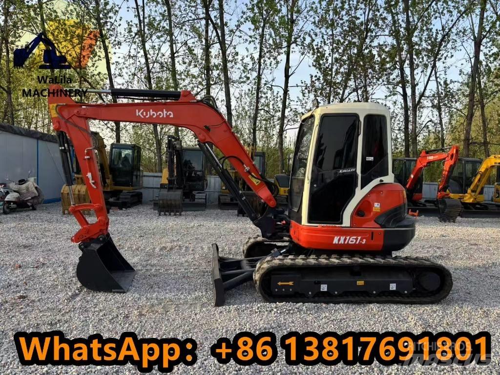 Kubota KX 161 小型挖土機/掘鑿機<7t(小型挖掘機)