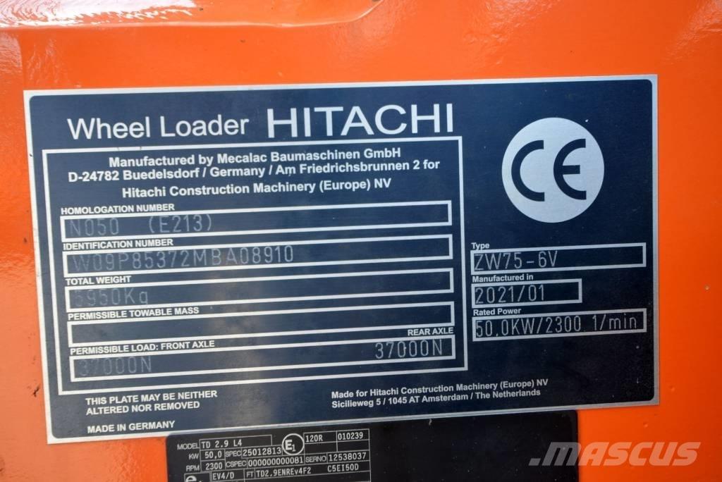 Hitachi ZW 75-6 輪胎式裝載機