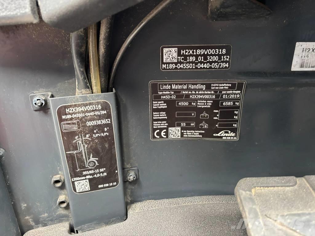 Linde H45D-02 EVO 柴油卡車