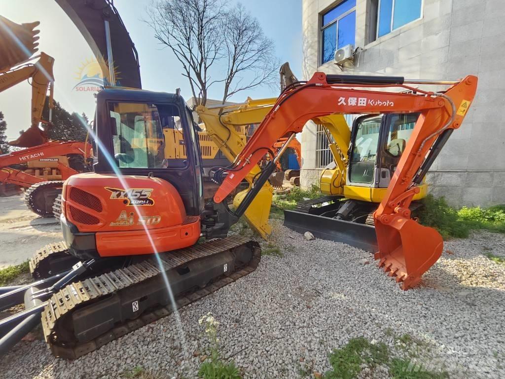 Kubota KX 155 小型挖土機/掘鑿機<7t(小型挖掘機)