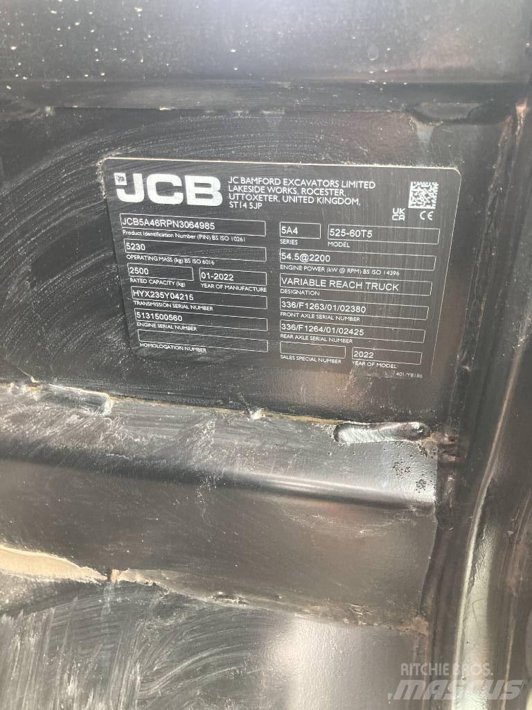 JCB 525-60 伸縮臂操作車