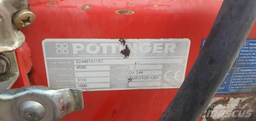 Pöttinger TOP 1251A 耙與翻草機