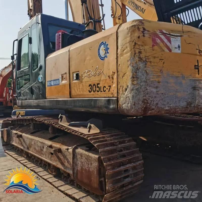 Hyundai 305lc-7 履帶式 挖土機/掘鑿機/挖掘機