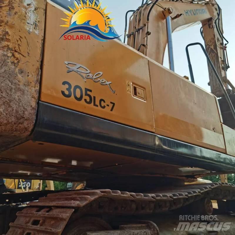 Hyundai 305lc-7 履帶式 挖土機/掘鑿機/挖掘機