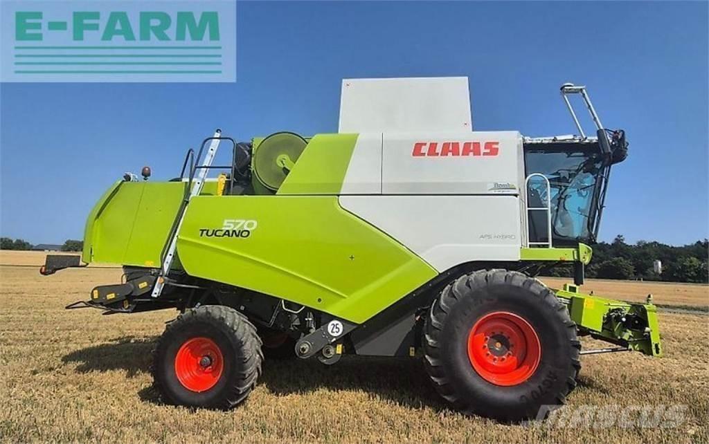 CLAAS tucano 570 聯合收穫機