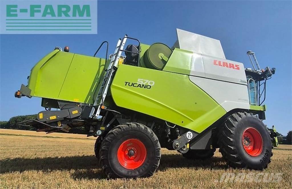 CLAAS tucano 570 聯合收穫機