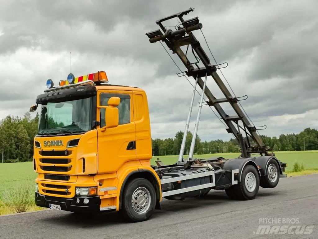 Scania R 500 起重可拆卸式卡車