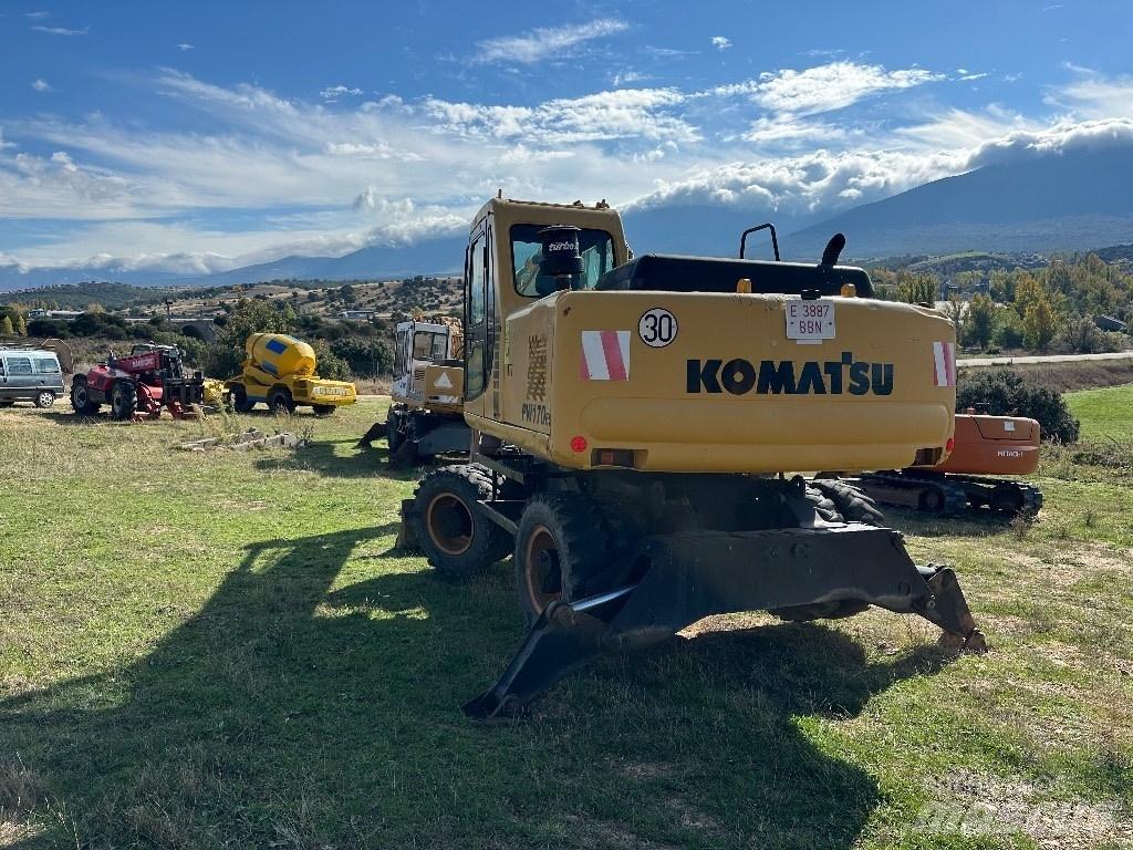 Komatsu PW 170-6 旋轉式挖土機/掘鑿機/挖掘機