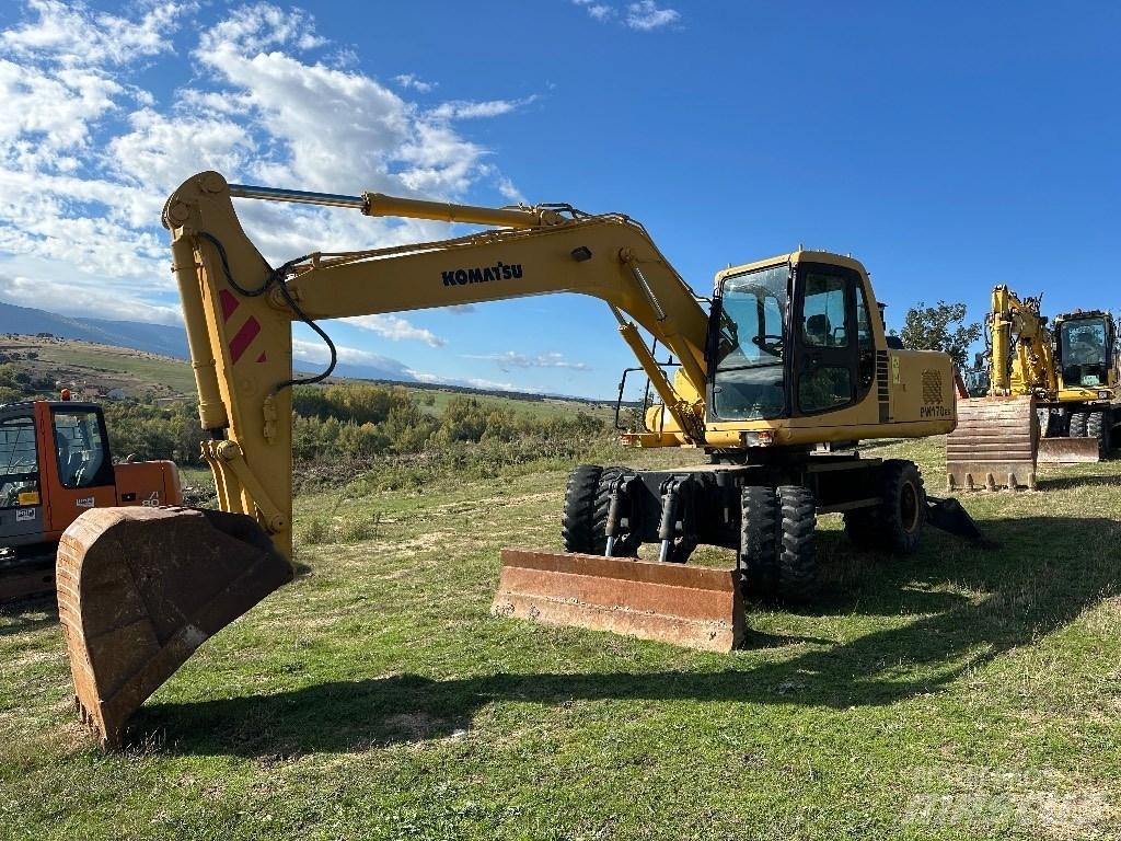 Komatsu PW 170-6 旋轉式挖土機/掘鑿機/挖掘機