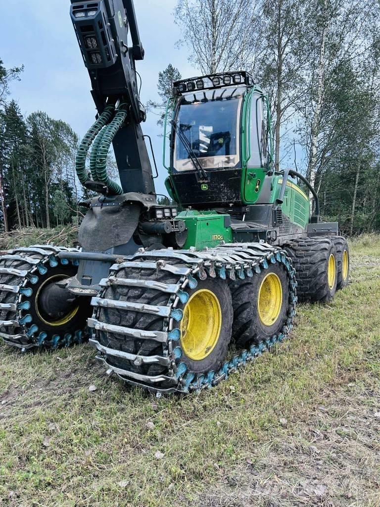 John Deere 1170G 8W 收穫機