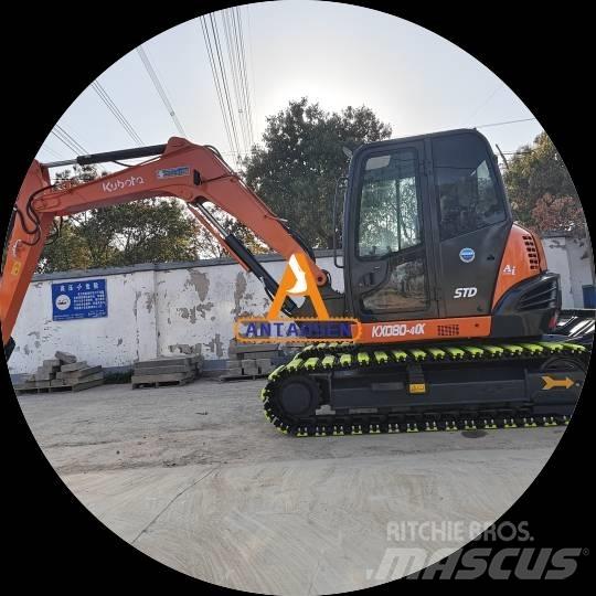 Kubota KX 080-4 中型挖土機/掘鑿機/挖掘機 7t-12t
