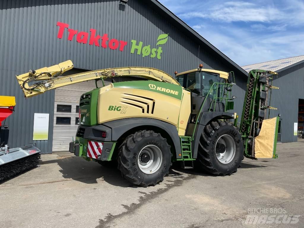 Krone Big X 630 自走式飼料採集機