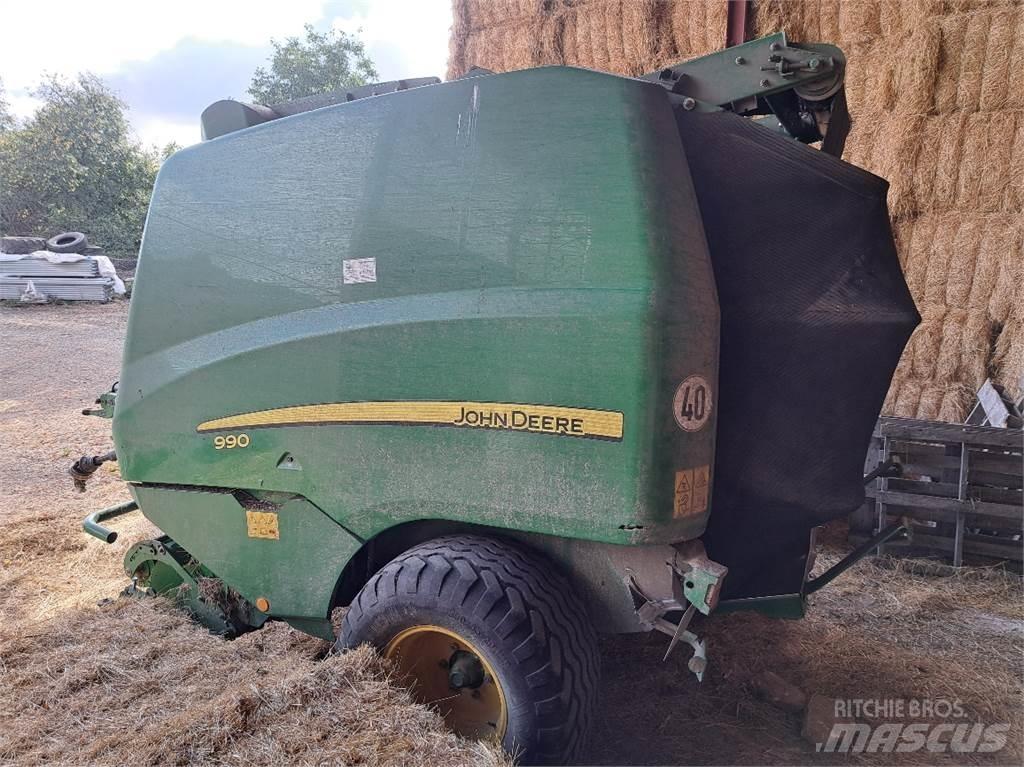 John Deere 990 圓型牧草打包機