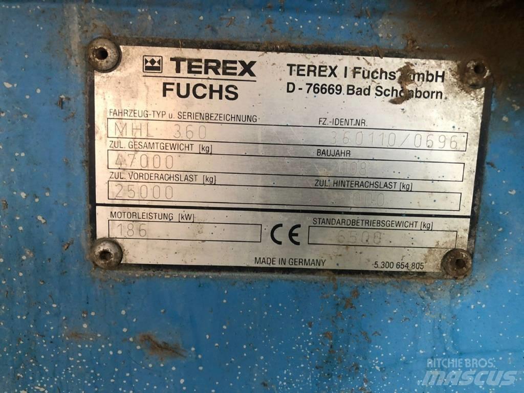 Terex Fuchs MHL 360 旋轉式挖土機/掘鑿機/挖掘機
