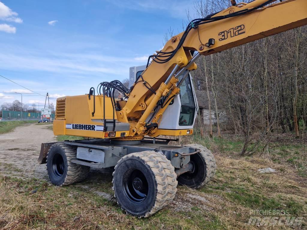 Liebherr 312 A 旋轉式挖土機/掘鑿機/挖掘機