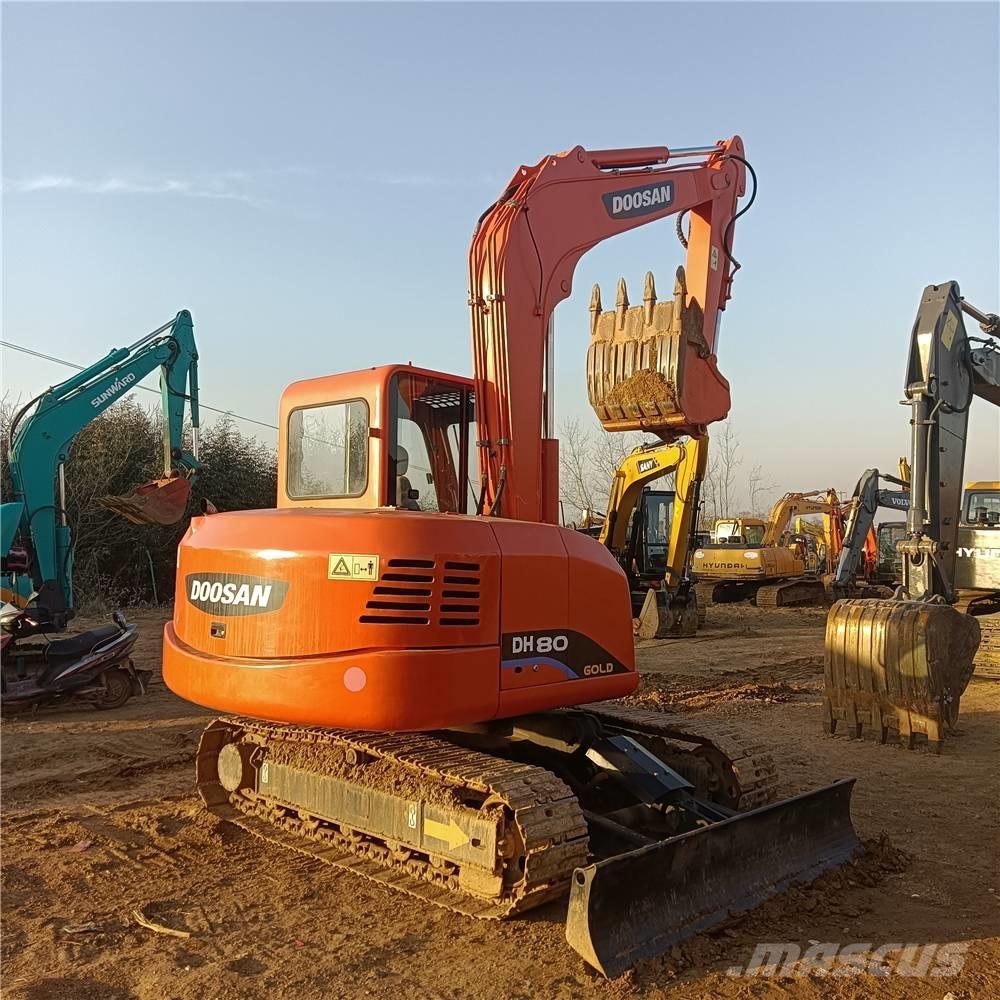 Doosan DH80G 中型挖土機/掘鑿機/挖掘機 7t-12t