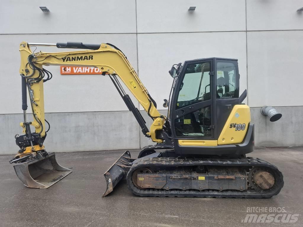 Yanmar SV 100-2A 中型挖土機/掘鑿機/挖掘機 7t-12t