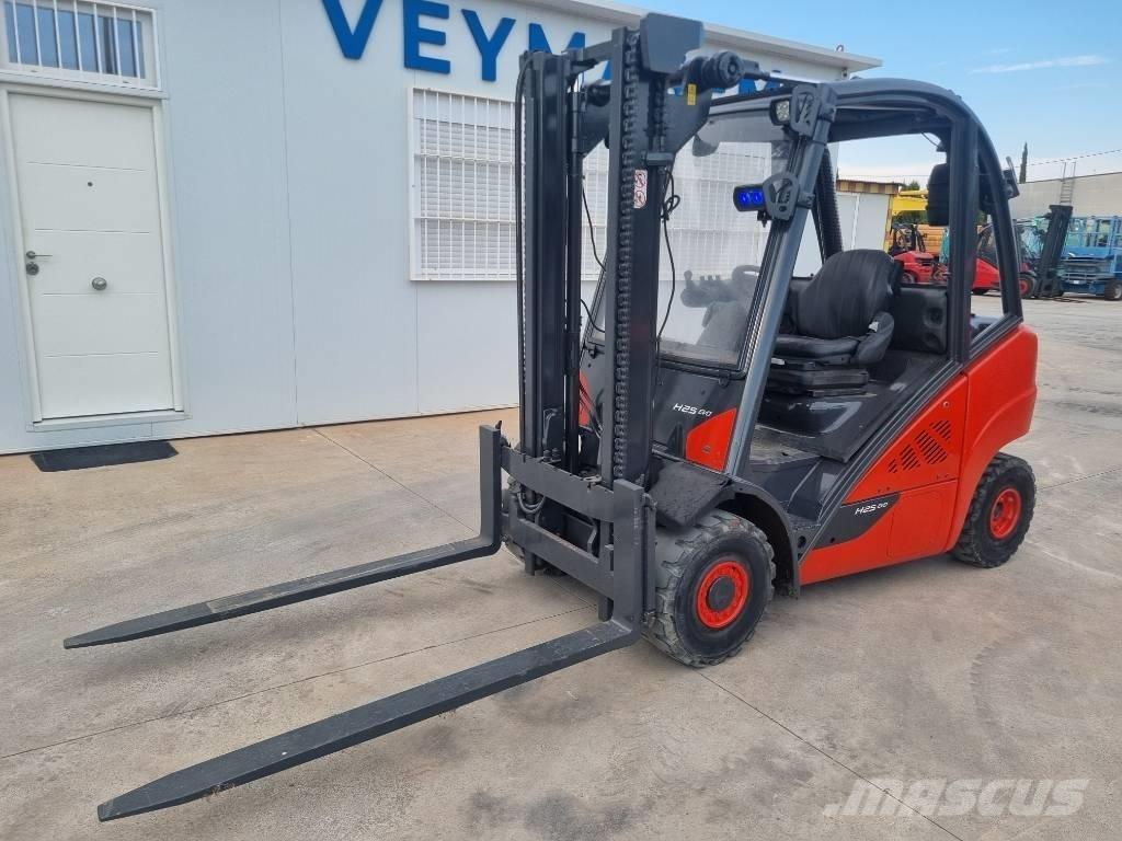 Linde H 25 D-02 柴油卡車
