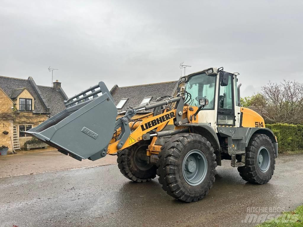 Liebherr 514 STEREO 輪胎式裝載機