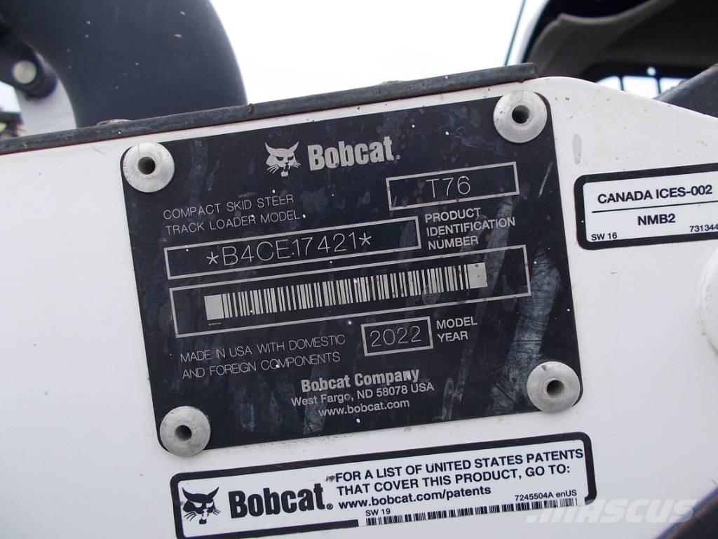 Bobcat T76 滑移轉向裝載機