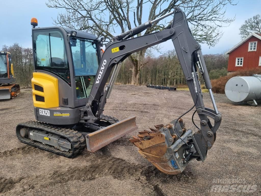 Volvo ECR25 D 小型挖土機/掘鑿機<7t(小型挖掘機)