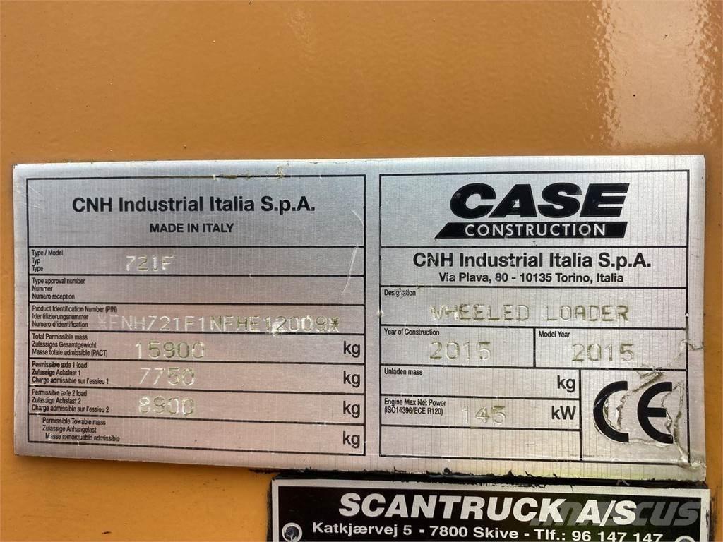 CASE 721F 輪胎式裝載機