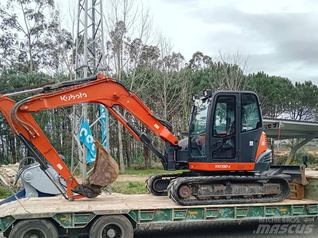 Kubota KX 080-4 中型挖土機/掘鑿機/挖掘機 7t-12t