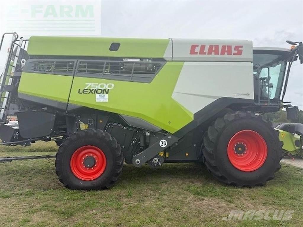 CLAAS lexion 7500 聯合收穫機