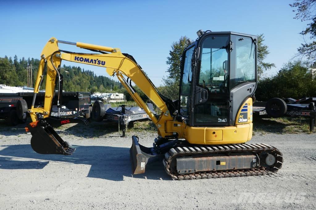 Komatsu PC30MR-5 小型挖土機/掘鑿機<7t(小型挖掘機)