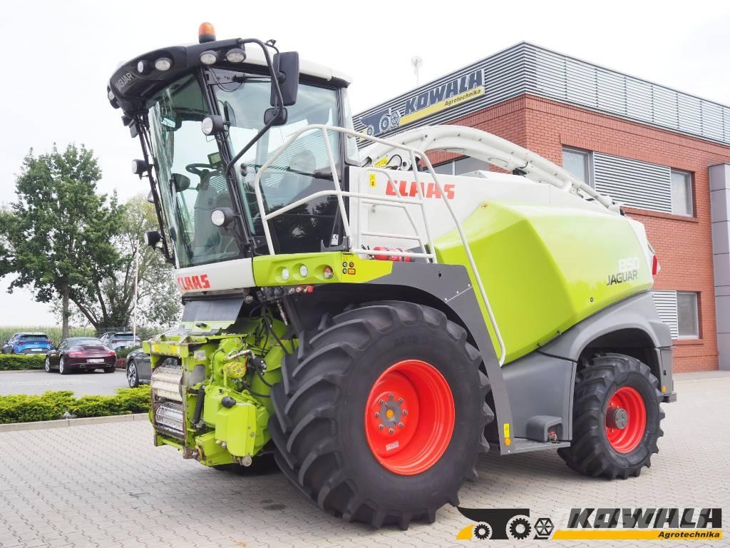 CLAAS Jaguar 850 4x4 自走式飼料採集機