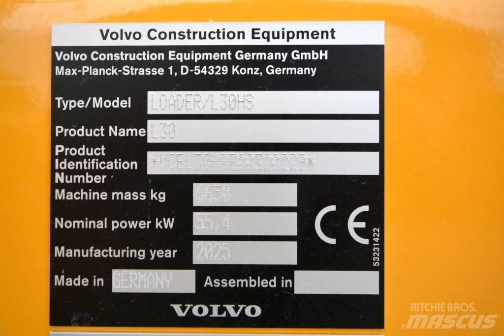 Volvo L30HS 輪胎式裝載機