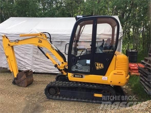 JCB 803 小型挖土機/掘鑿機<7t(小型挖掘機)