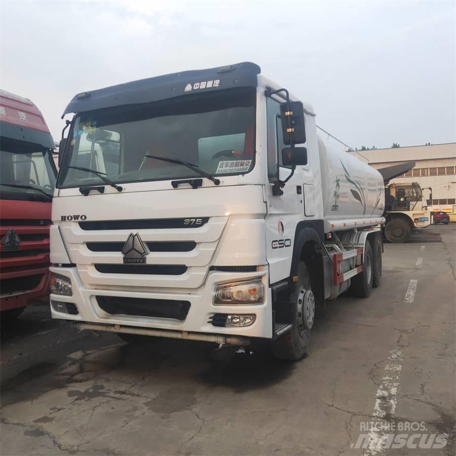 Howo 371 6x4 水車