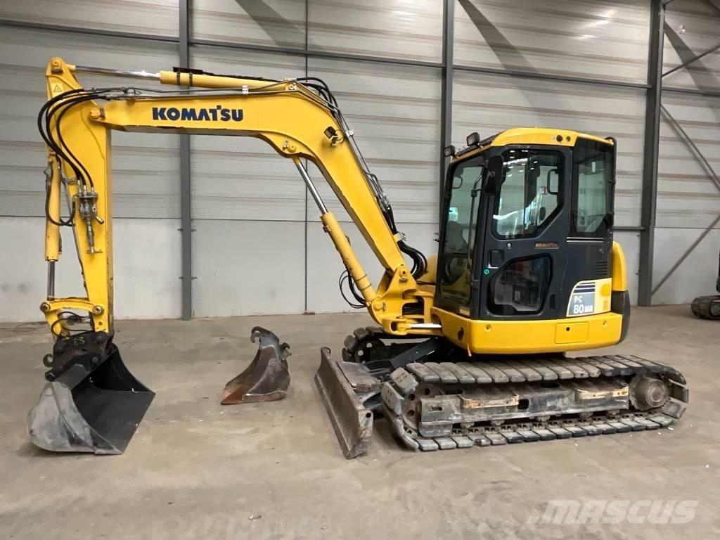 Komatsu PC 80 MR-3 中型挖土機/掘鑿機/挖掘機 7t-12t
