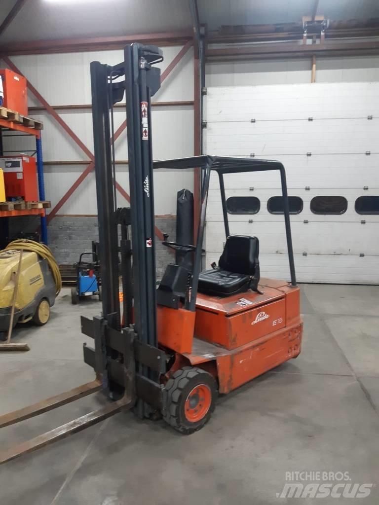 Linde E 16 電動堆高機