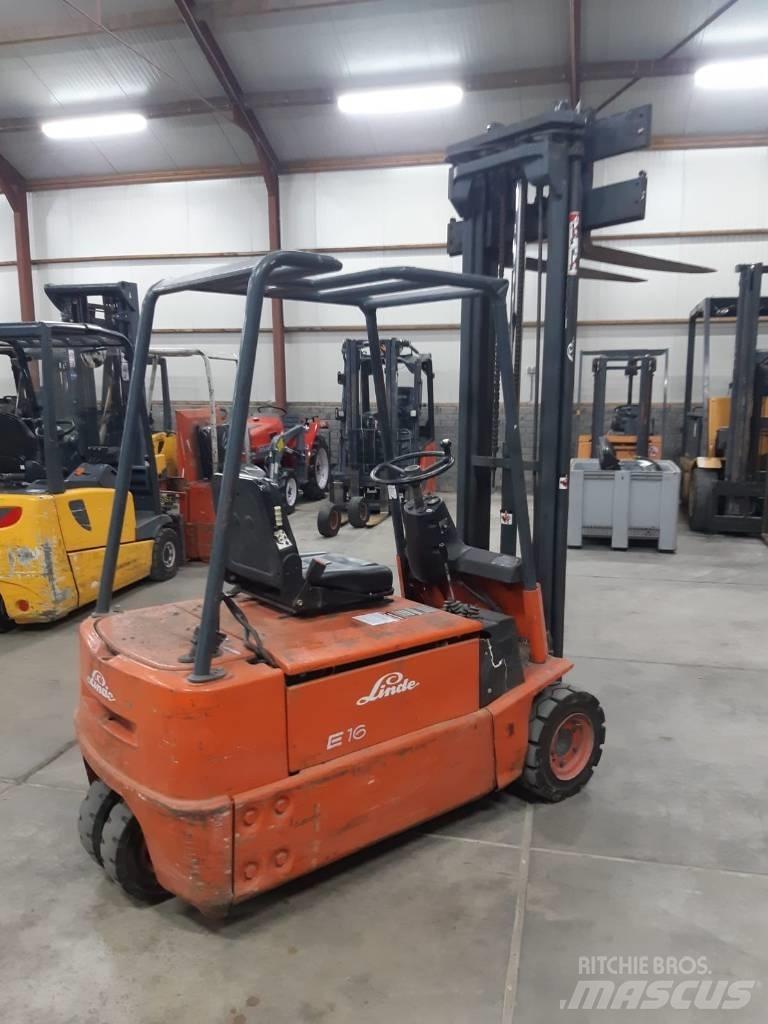 Linde E 16 電動堆高機