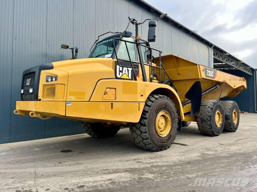 CAT 735C 鉸接式起吊車
