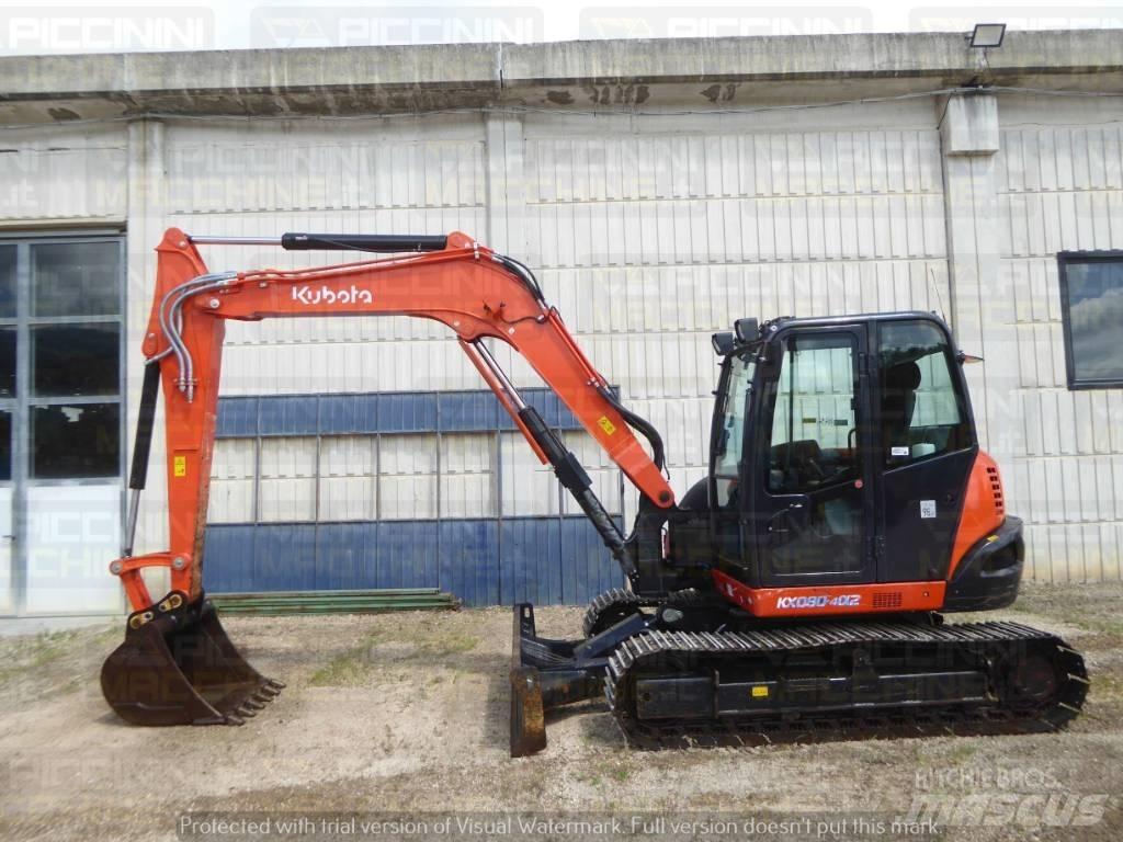 Kubota KX080-4 中型挖土機/掘鑿機/挖掘機 7t-12t