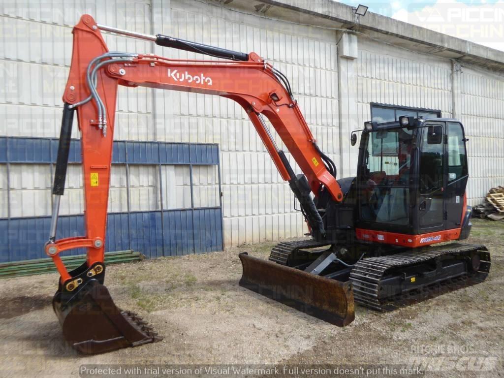 Kubota KX080-4 中型挖土機/掘鑿機/挖掘機 7t-12t