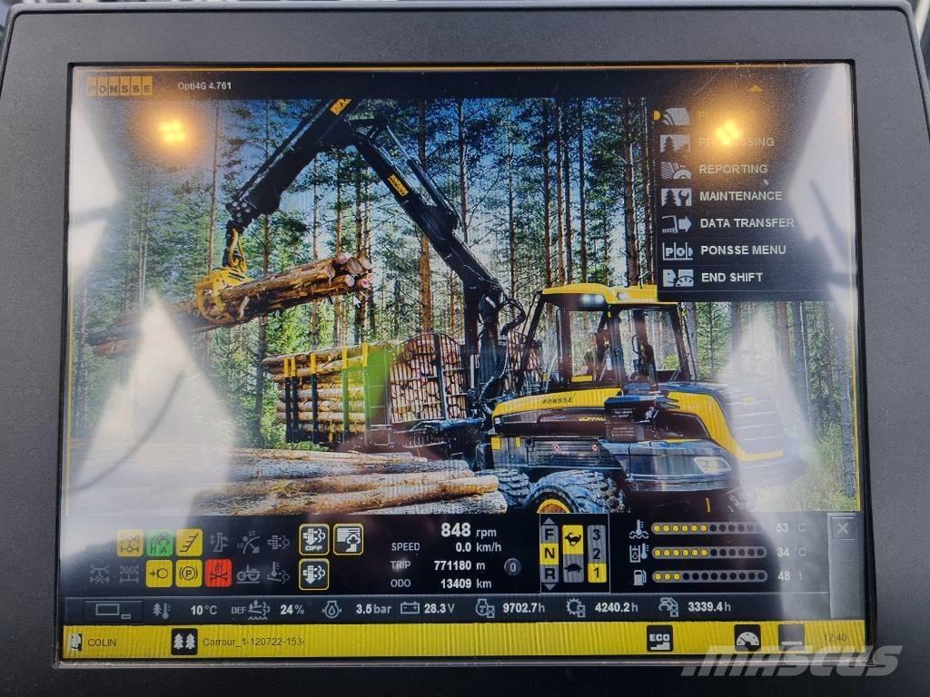 Ponsse Buffalo 8W 集運機