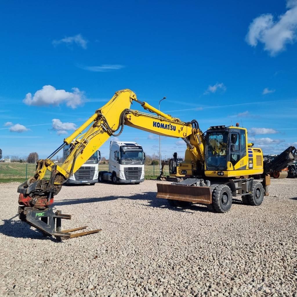 Komatsu PW180 - 11E0 旋轉式挖土機/掘鑿機/挖掘機