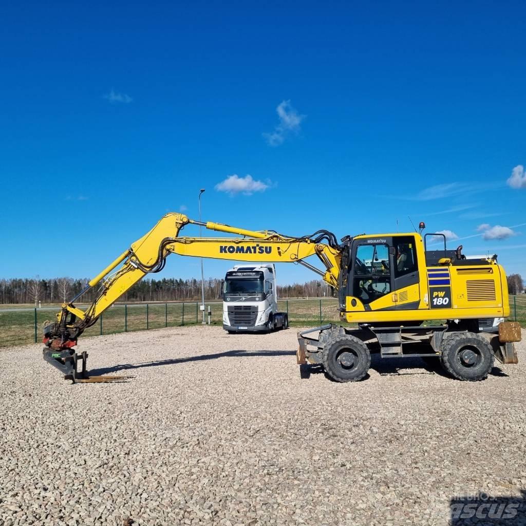 Komatsu PW180 - 11E0 旋轉式挖土機/掘鑿機/挖掘機