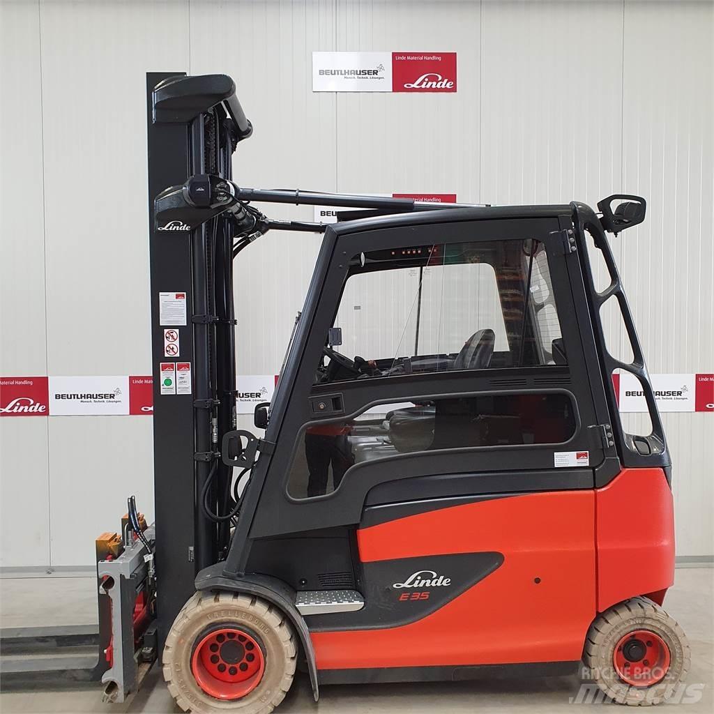 Linde E35HL 電動堆高機