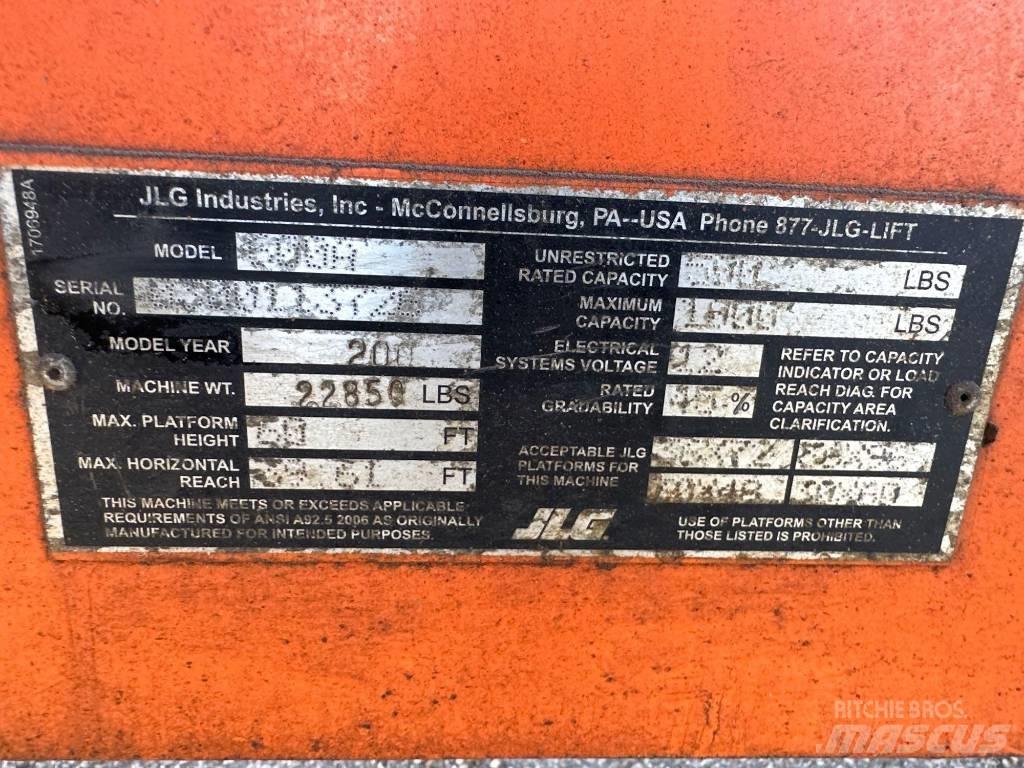 JLG 600A 曲臂高空作業車