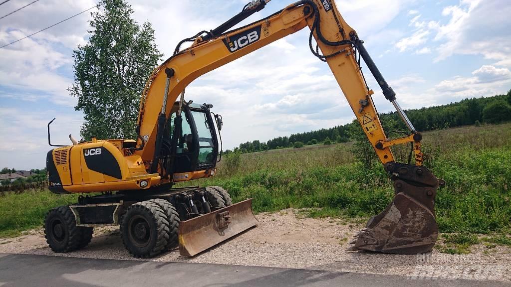 JCB JS 145 W 旋轉式挖土機/掘鑿機/挖掘機