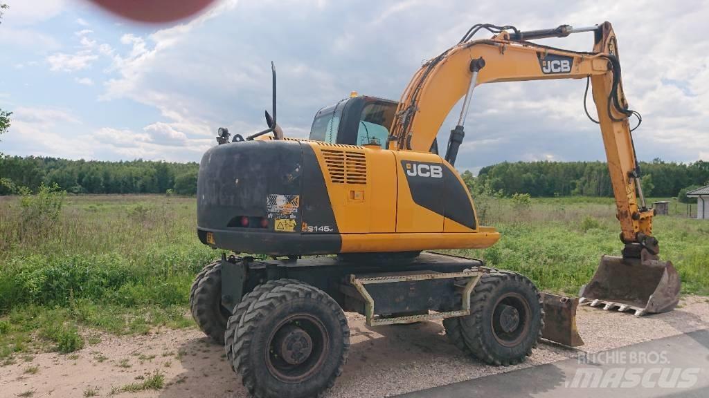 JCB JS 145 W 旋轉式挖土機/掘鑿機/挖掘機