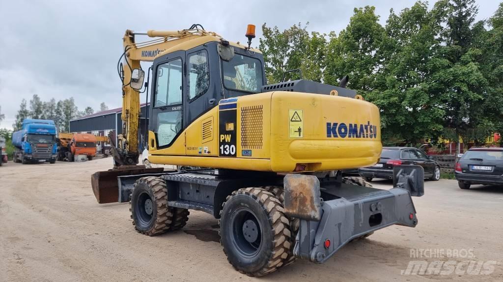 Komatsu PW 130-7K 旋轉式挖土機/掘鑿機/挖掘機