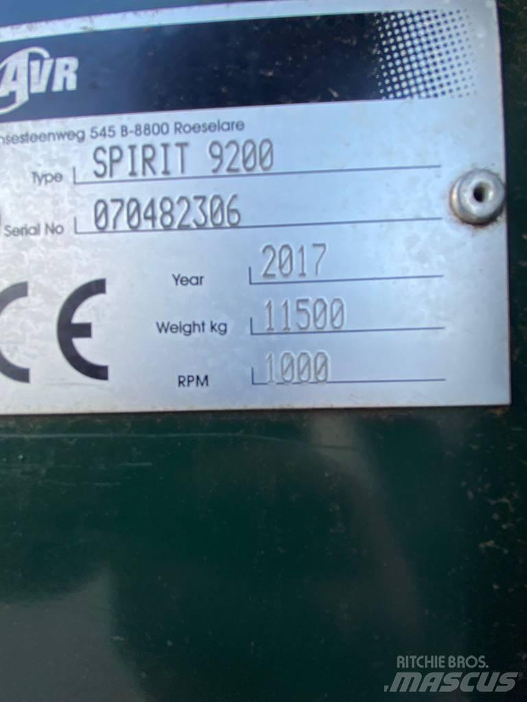 AVR Spirit 9200 馬鈴薯收穫機和挖掘機